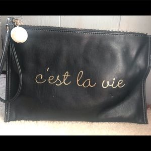 Leather wristlet from Nordstrom’s